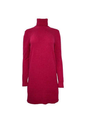 Michael Kors Vintage turtleneck sweater midi dress - Red