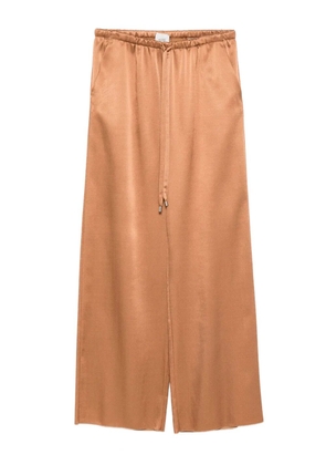 Alysi drawstring trousers - Brown