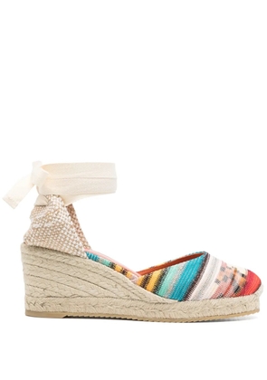 Missoni 65mm knitted espadrilles - Neutrals