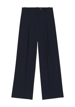 BOSS striped trousers - Blue
