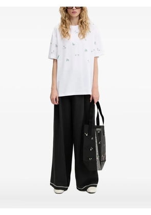 Stine Goya embellished floral-print T-shirt - White