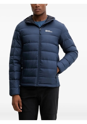JACK WOLFSKIN Ather Down hooded quilted jacket - Blue