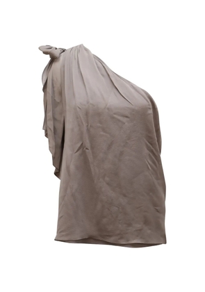 alice + olivia one-shoulder top - Grey