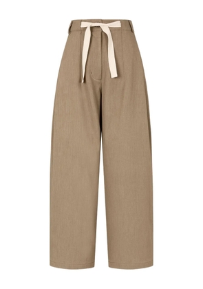 TOMBOY drawstring trousers - Brown