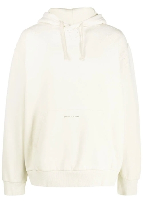 1017 ALYX 9SM logo-print cotton hoodie - Neutrals