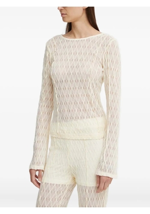 Gestuz LicaGZ open-back top - Neutrals