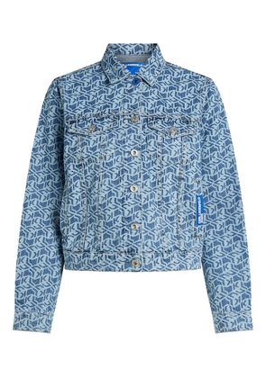 Karl Lagerfeld Jeans KLJ monogram denim jacket - Blue