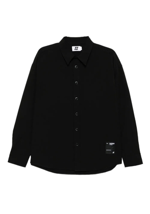 izzue long-sleeved shirt - Black