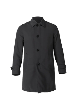 BOSS button-fastening coat - Grey