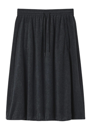 b+ab drawstring mid-skirt - Grey