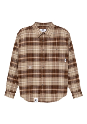 CHOCOOLATE checked shirt - Neutrals