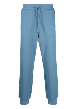 Y-3 organic-cotton track pants - Blue