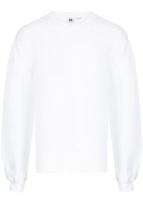 Random Identities graphic-print long-sleeve T-shirt - White