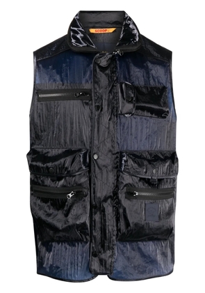 Paul & Shark multi-pocket design gilet - Blue