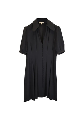 Michael Kors Vintage V-neck midi dress - Black