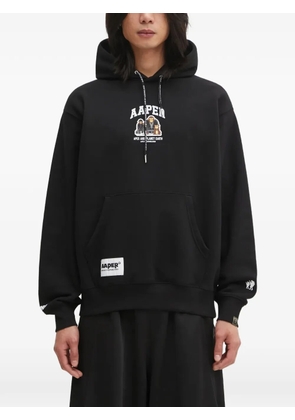 AAPE BY *A BATHING APE® graphic-print hoodie - Black