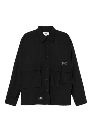 CHOCOOLATE logo-print shirt - Black