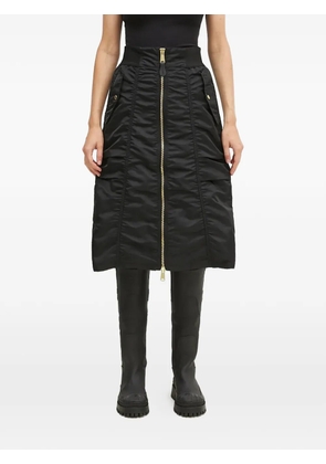 Alpha Industries zip midi skirt - Black