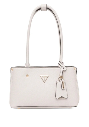 GUESS USA Meridian logo-charm tote bag - Neutrals