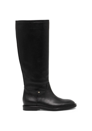 Baldinini leather knee-high boots - Black