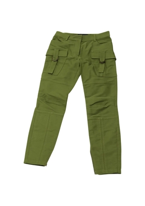 Derek Lam buckled-pocketS cotton trousers - Green