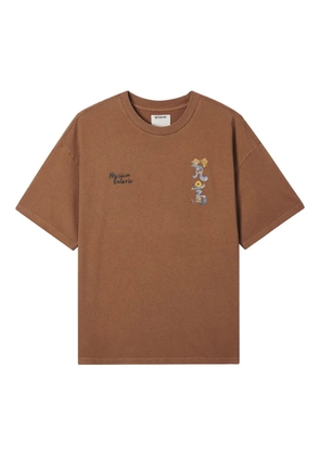 Musium Div. cotton T-shirt - Brown
