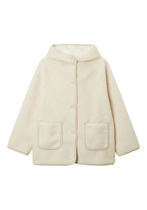 b+ab patch-pocket hooded coat - Neutrals