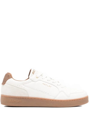 Replay lace-up low-top sneakers - White