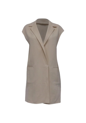 Loro Piana Pre-Owned pocketed sleeveless coat - Neutrals