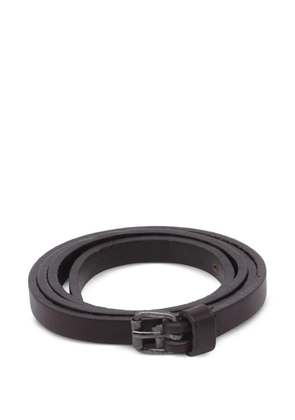 Fendi Pre-Owned buckled leather belt - Brown