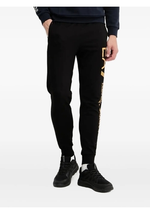 Ea7 Emporio Armani logo-detail track pants - Black