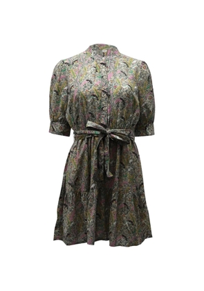 Ba&Sh floral-print tied dress - Green