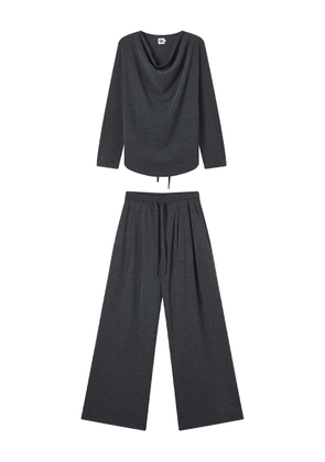 b+ab tie-waist tracksuit - Grey