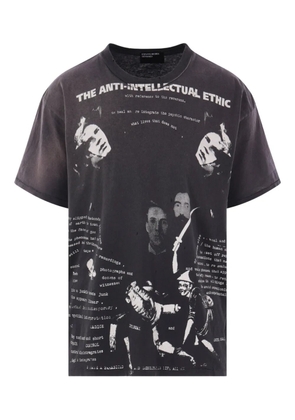 Enfants Riches Déprimés Aanti-Intellectual Ethic distressed graphic-print T-shirt - Black