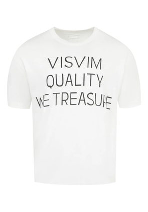 visvim crew-neck graphic-print T-shirt - White