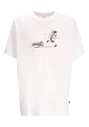 New Balance Newbie Chase T-shirt - White