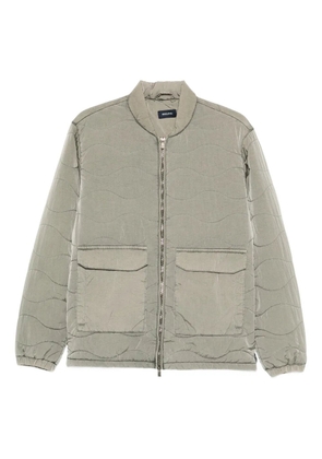 KEELING quilted zipped jacket - Grey