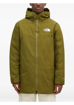 The North Face MTN Range hooded jacket - Green