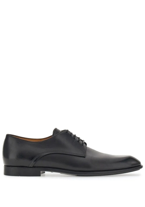 Ferragamo lace-up leather derby shoes - Brown