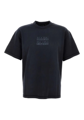 Napapijri logo-print T-shirt - Black