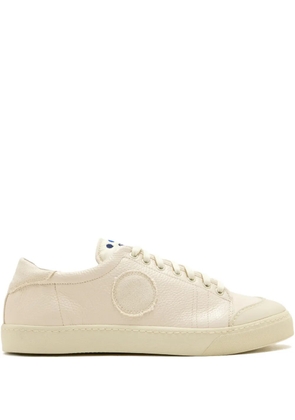 Blu Scarpa round-patch sneakers - Neutrals