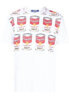 Junya Watanabe MAN campbell soup graphic print T-shirt - White