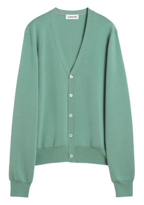 Lanvin merino-wool cardigan - Green