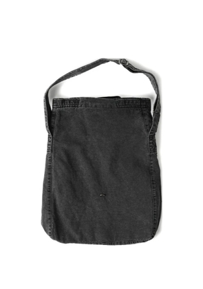 OUR LEGACY canvas shoulder bag - Black