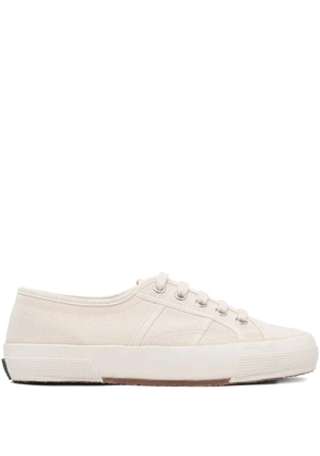 Superga lace-up canvas sneakers - White
