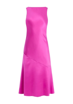 Nina Ricci mermaid open-back midi dress - Pink