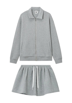 b+ab zip-front set - Grey