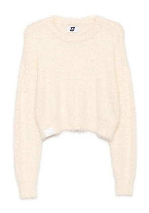 izzue brushed jumper - Neutrals