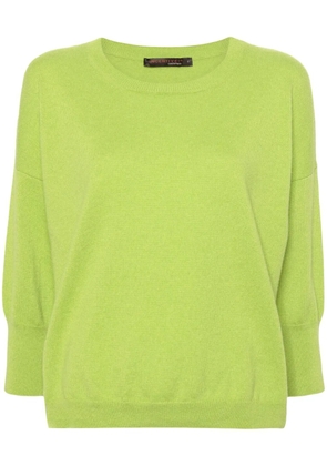 Incentive! Cashmere crew-neck cashmere jumper - Green