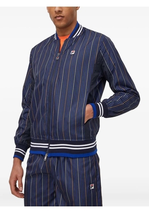 Fila striped logo jacket - Blue